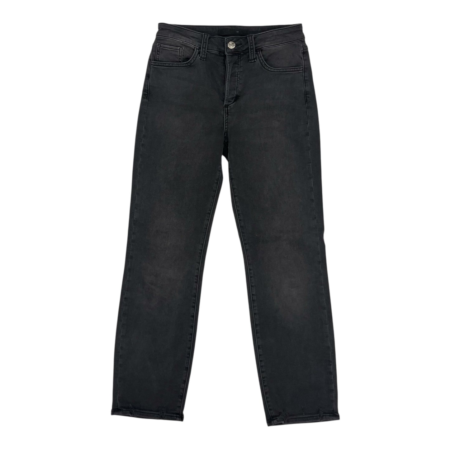 Jeans Straight By Joes Jeans In Black Denim, Size:0