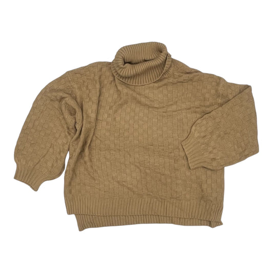 Sweater By Shein In Tan, Size:3X
