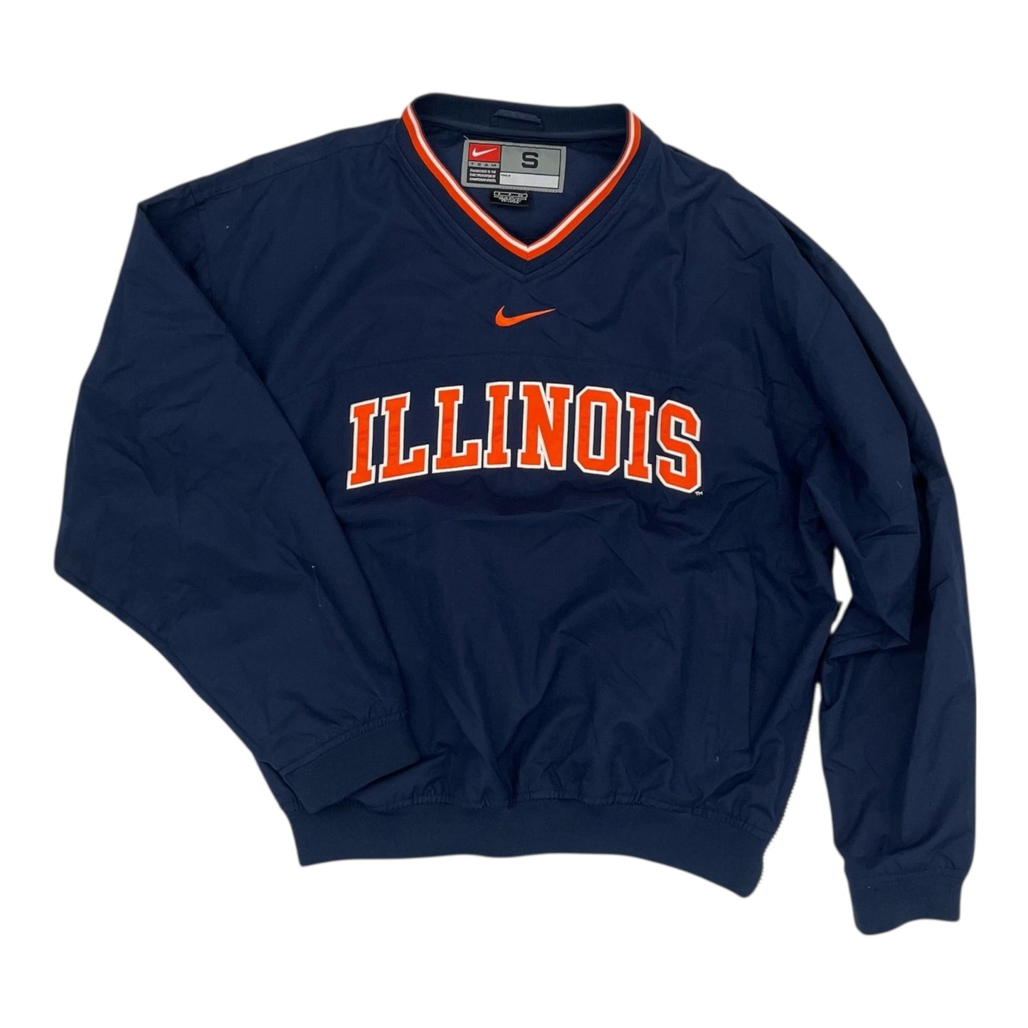 Athletic Sweatshirt Crewneck By Nike In Navy, Size:S