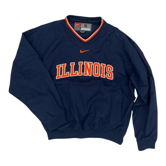 Athletic Sweatshirt Crewneck By Nike In Navy, Size:S