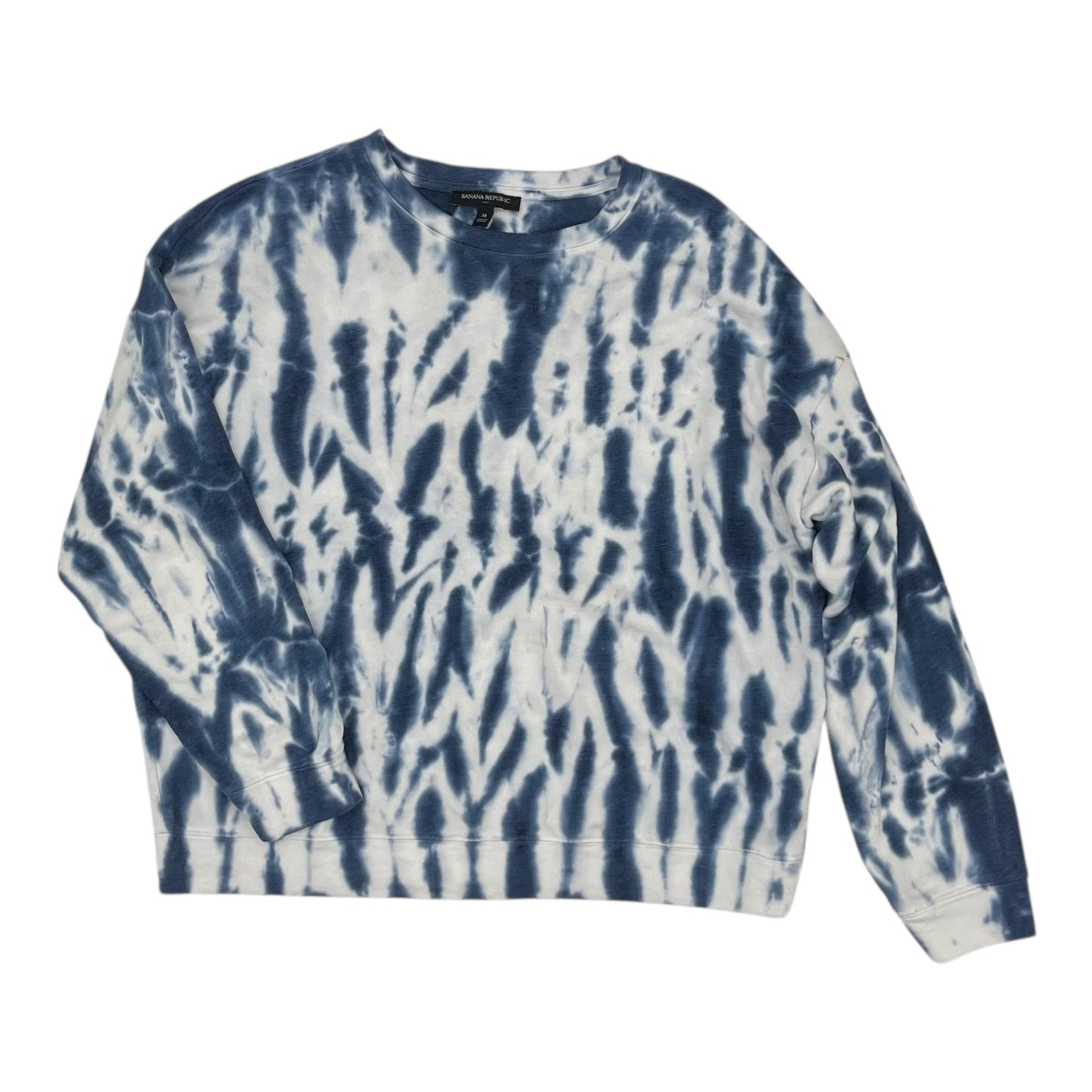 Top Ls By Banana Republic In Blue & White, Size:M