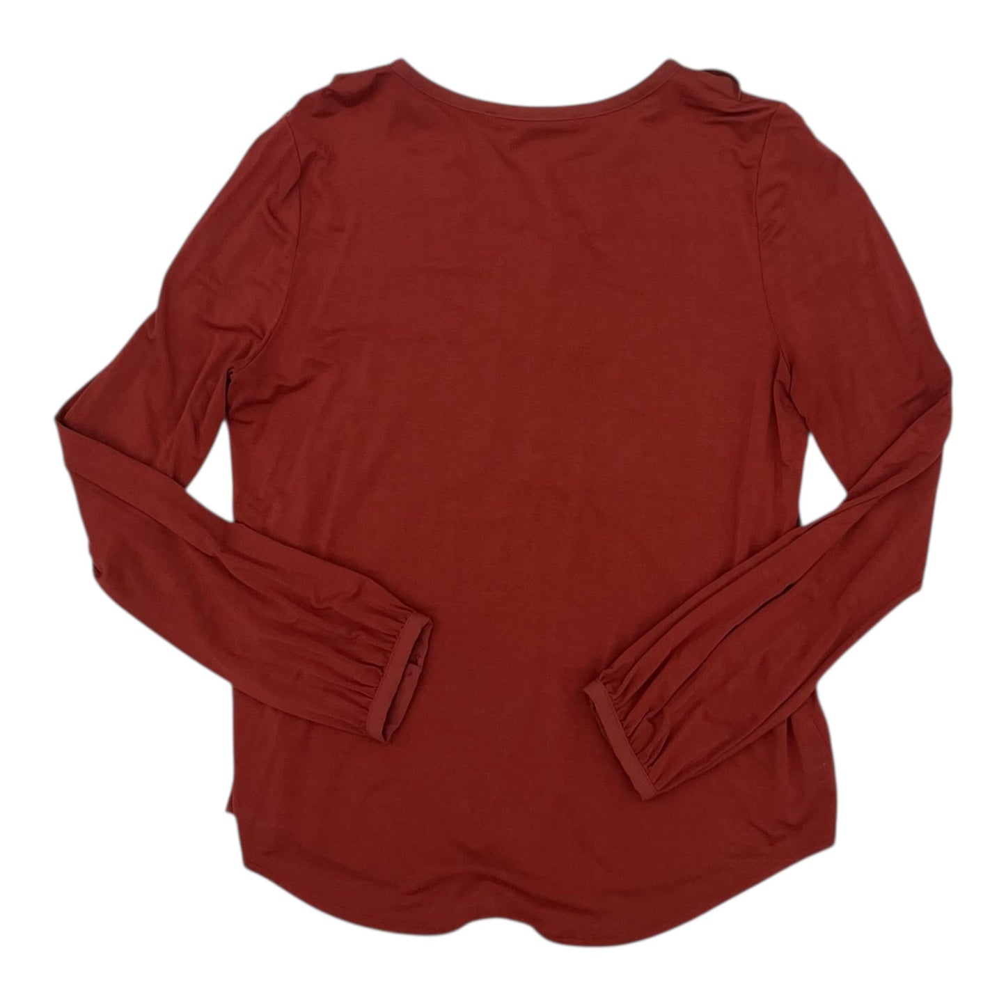 Blouse Ls By White House Black Market In Orange, Size:M