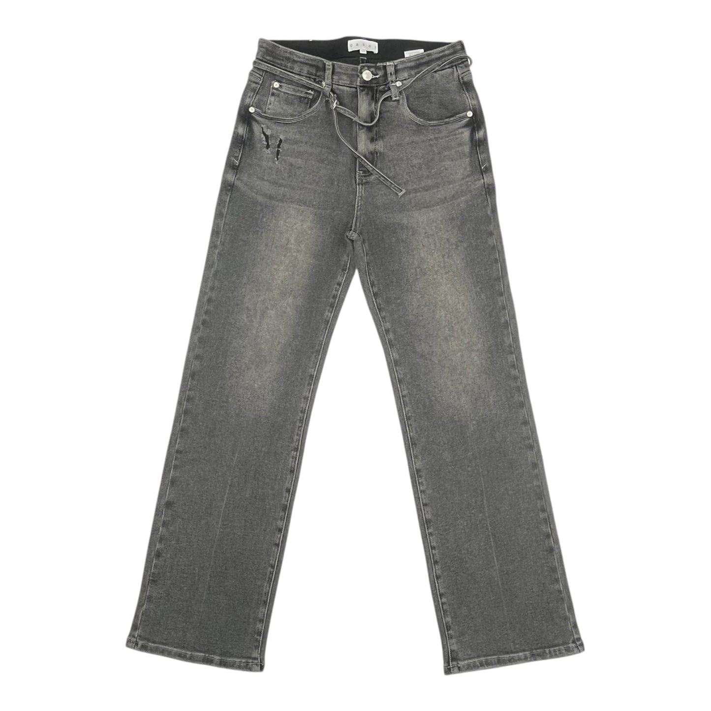 Jeans Straight By Clothes Mentor In Grey Denim, Size:8