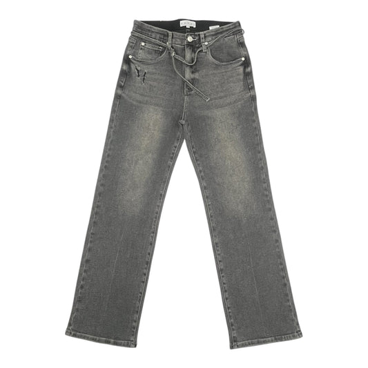 Jeans Straight By Clothes Mentor In Grey Denim, Size:8