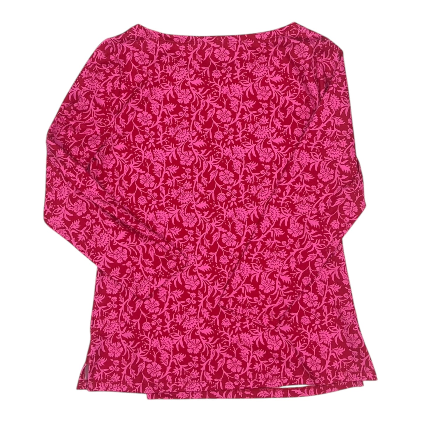 Athletic Top Ls Crewneck By Vineyard Vines In Pink, Size:M