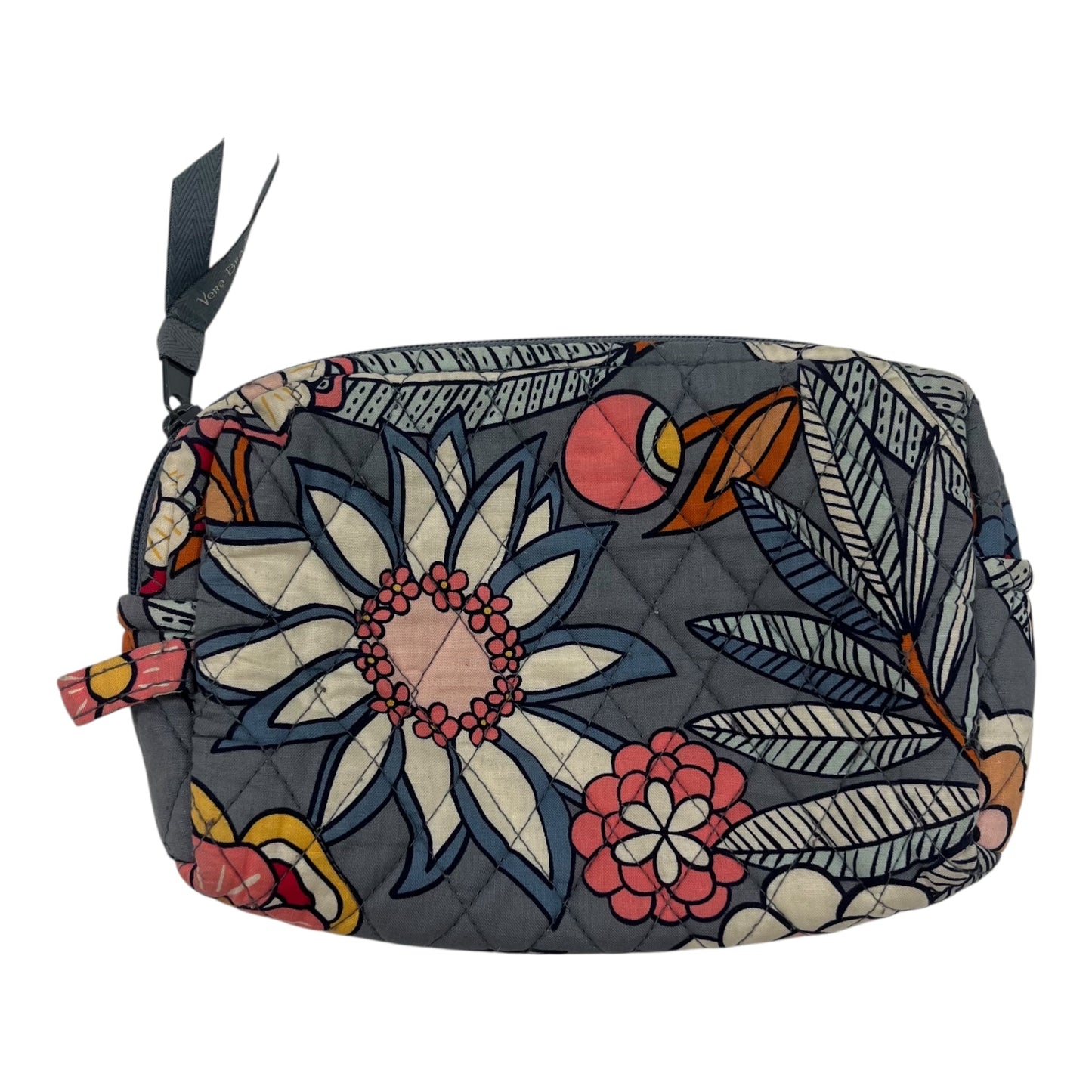MAKEUP BAG by VERA BRADLEY In GREY, Size: MEDIUM