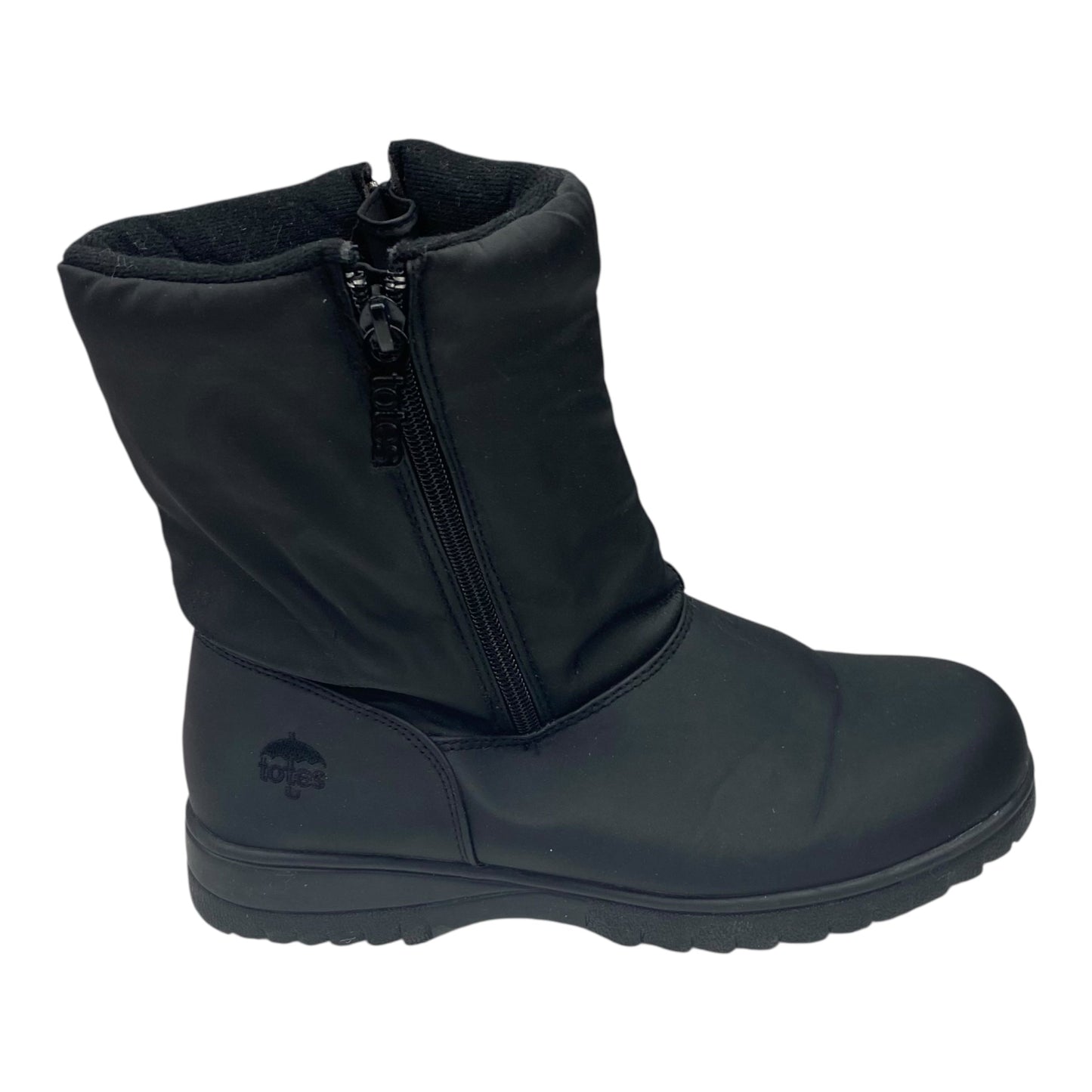 Boots Snow By Totes In Black, Size:8.5