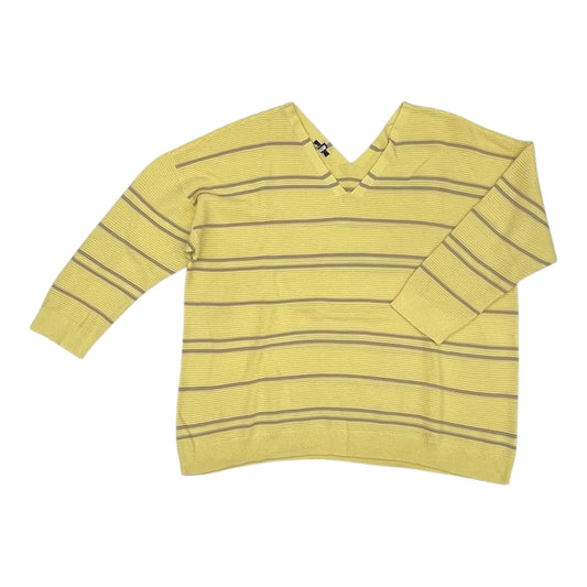 Sweater By Talbots In Yellow, Size:3X