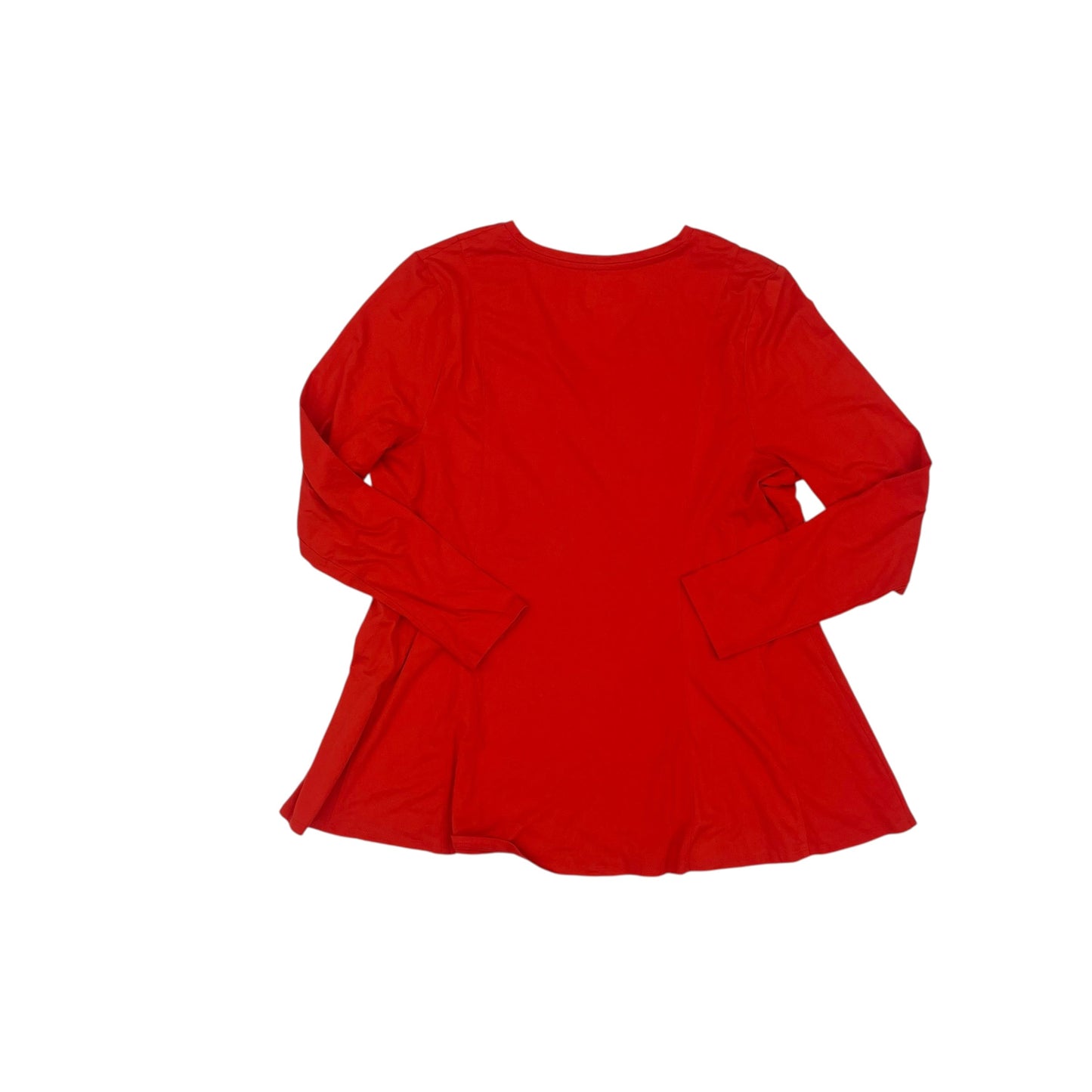 Top Ls By Lane Bryant In Red, Size:L