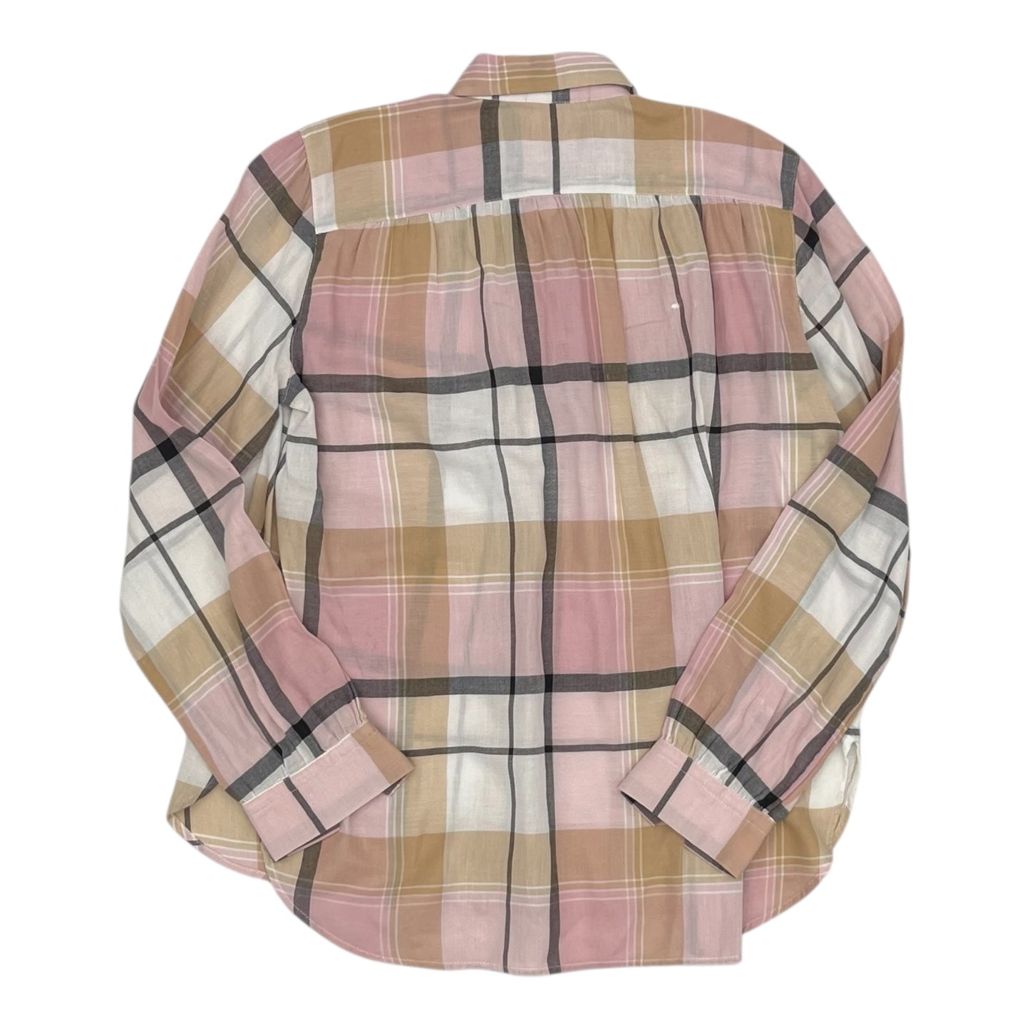 Top Ls By Loft In Brown & Pink, Size:S