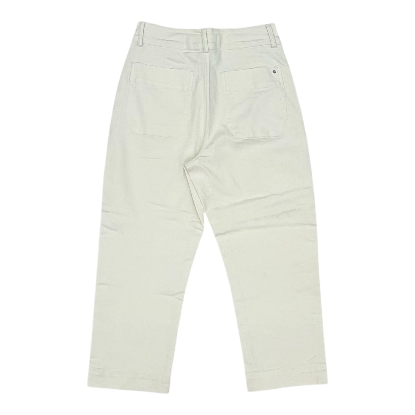 Jeans Straight By Cmc In Cream Denim, Size:8