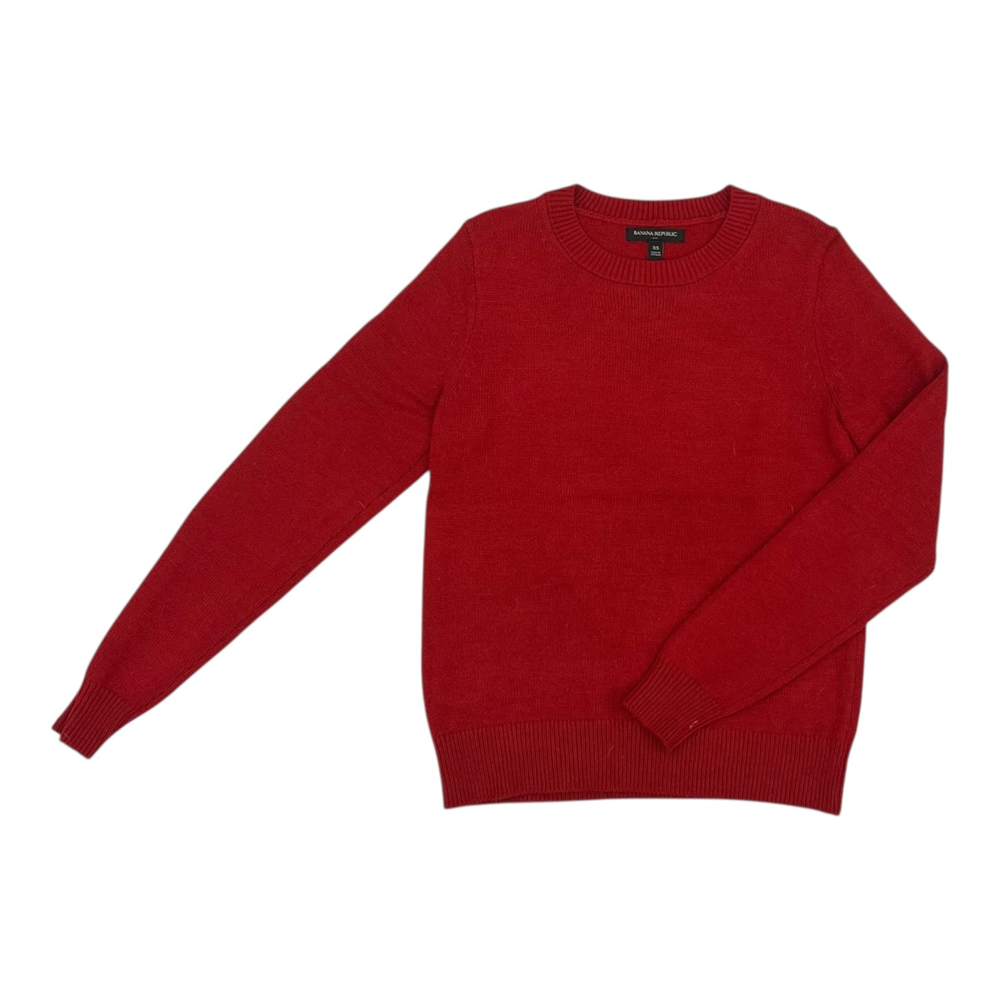 Sweater By Banana Republic In Red, Size:Xs