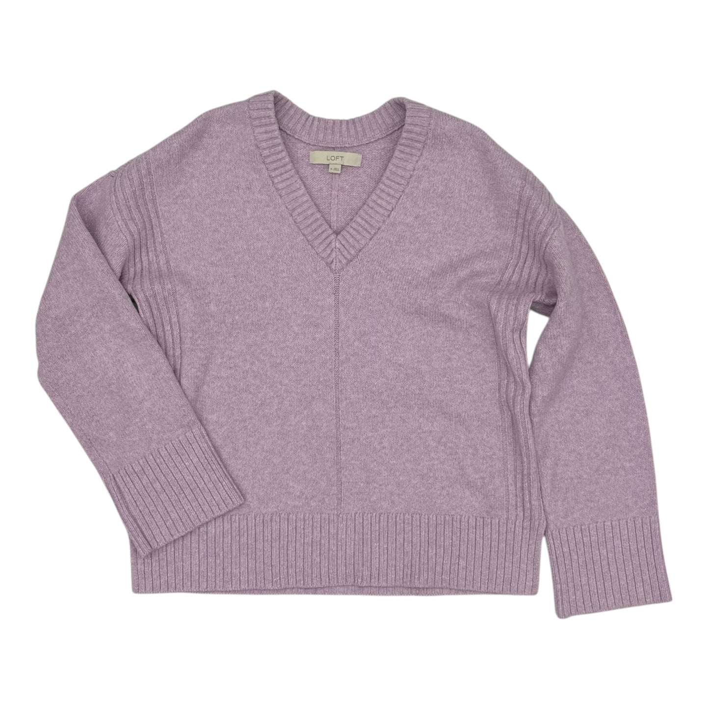 Sweater By Loft In Purple, Size:M