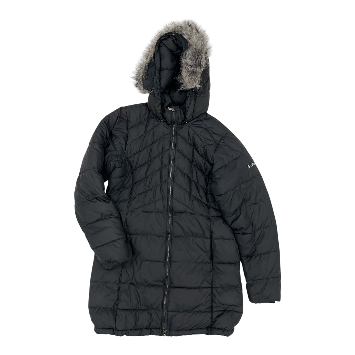 Coat Parka By Columbia In Black, Size:M