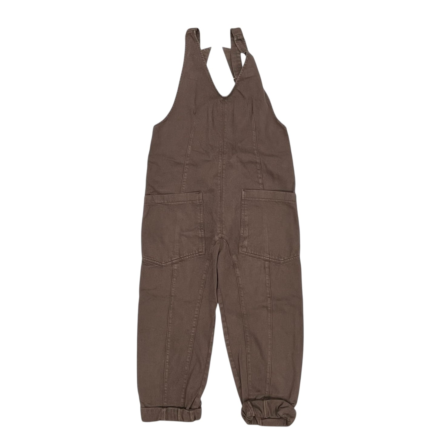 Overalls By We The Free In Brown Denim, Size:Xs