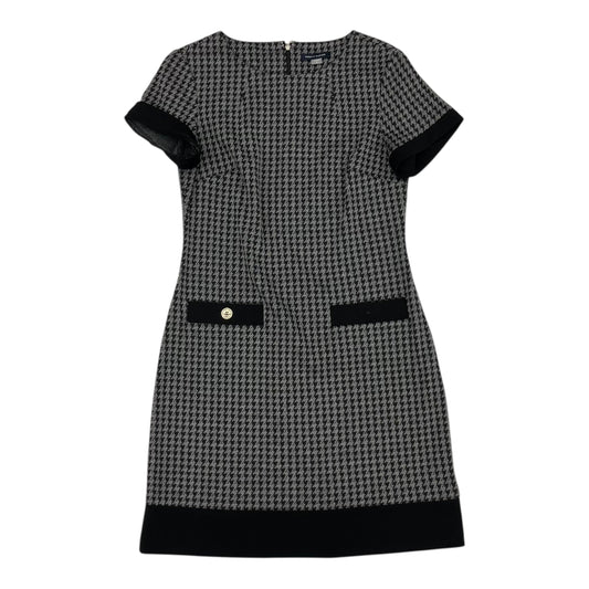 Dress Work By Tommy Hilfiger In Black & Grey, Size:6