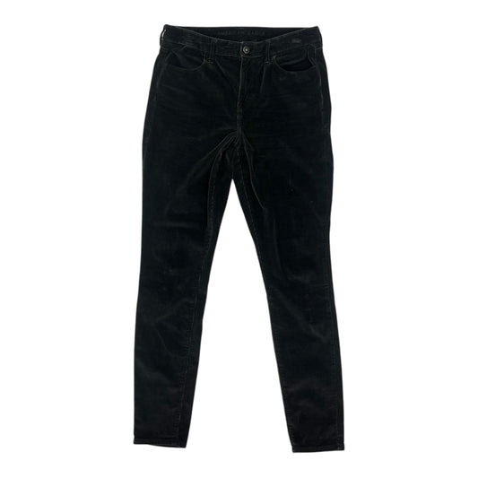 Pants Corduroy By American Eagle In Black, Size:10