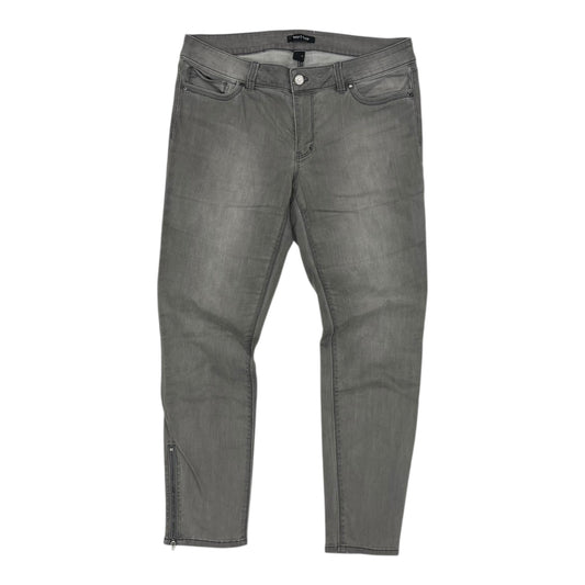 Jeans Skinny By White House Black Market In Black Denim, Size:8