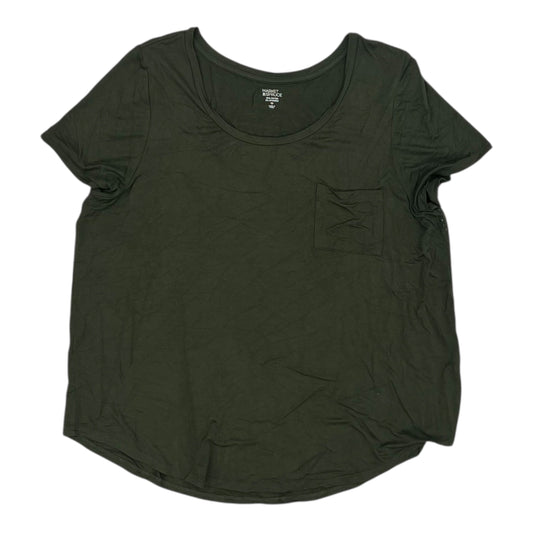 Top Ss Basic By Market & Spruce In Green, Size:Xxl