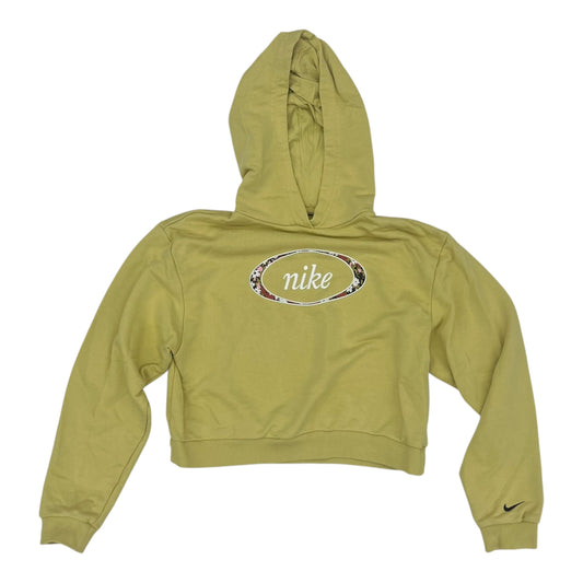 Athletic Sweatshirt Hoodie By Nike Apparel In Green, Size:Xs