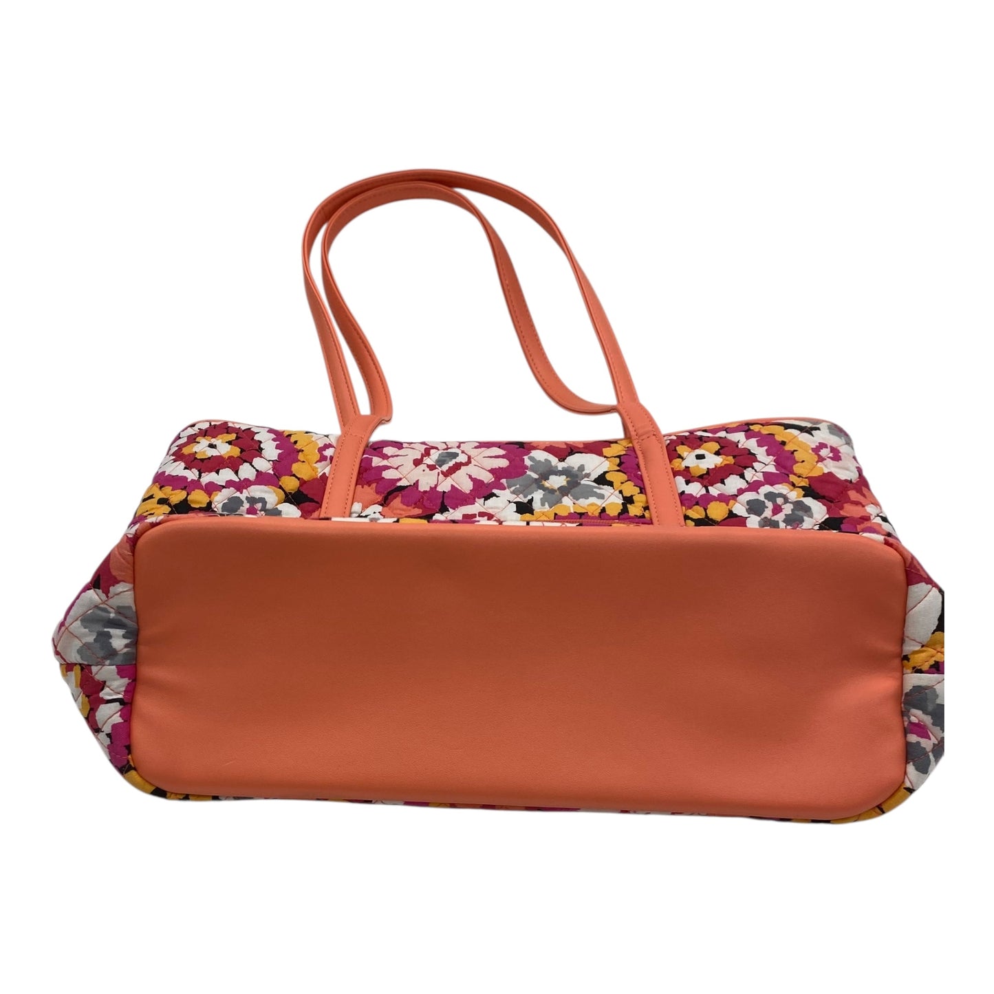 Handbag By Vera Bradley In Orange & Pink, Size:Medium