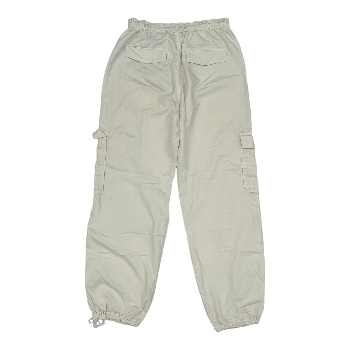 Pants Joggers By Abercrombie And Fitch In Cream, Size:M
