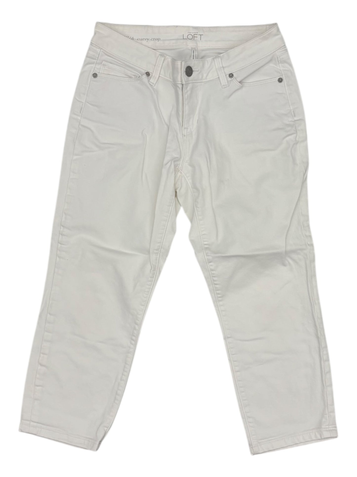 Pants Cropped By Talbots In White, Size:2P