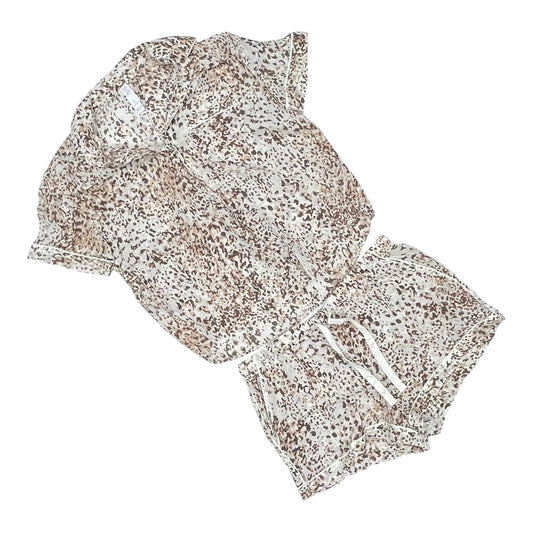Lounge Set Shorts By Stars Above In Leopard Print, Size:M