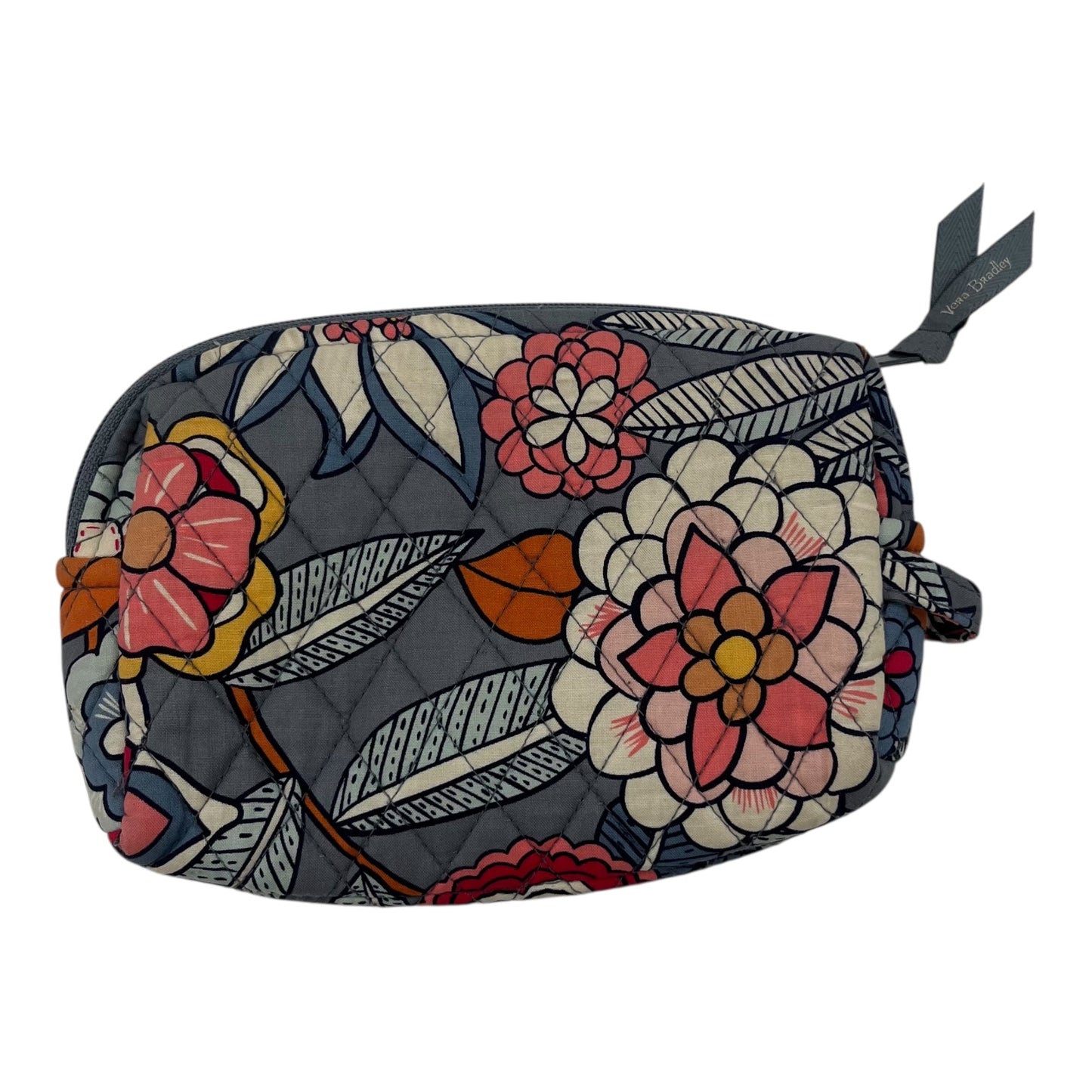 MAKEUP BAG by VERA BRADLEY In GREY, Size: MEDIUM