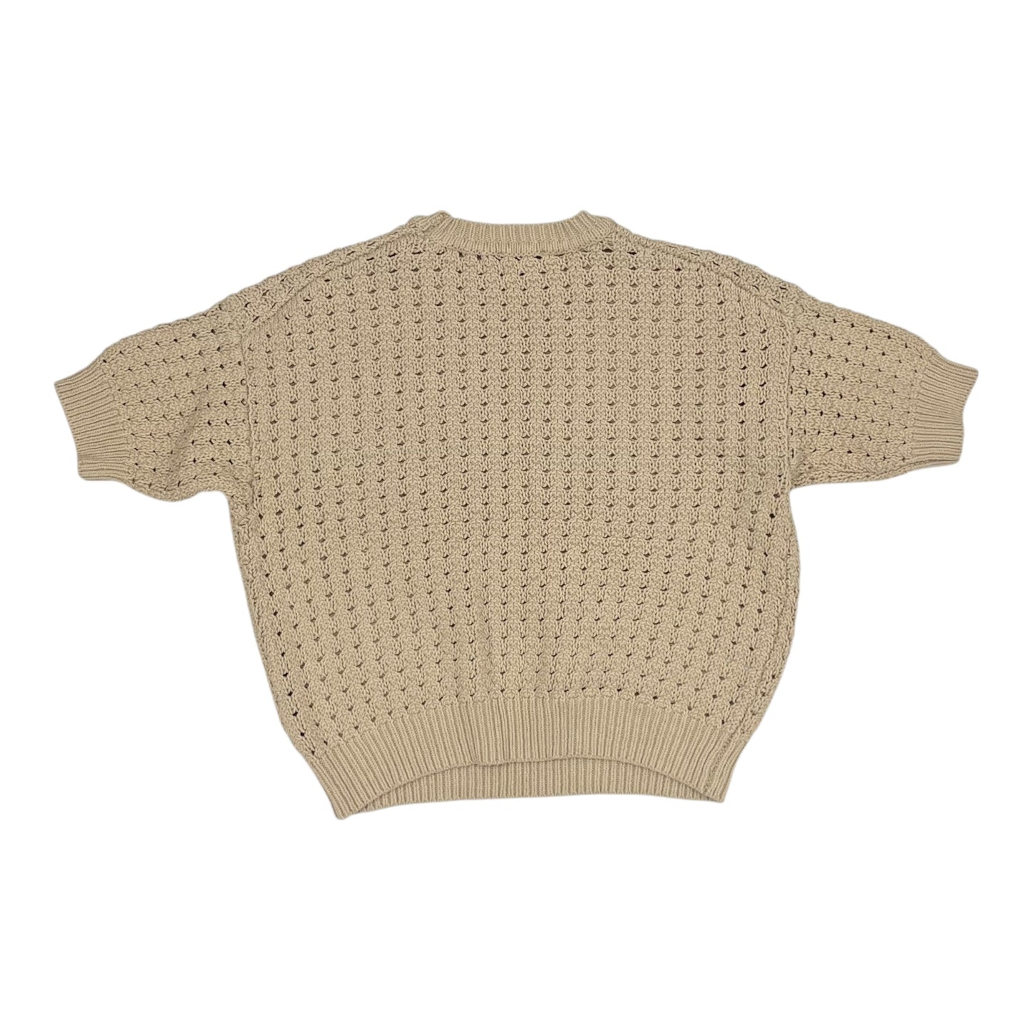 Sweater Ss By Ann Taylor In Tan, Size:Xlp
