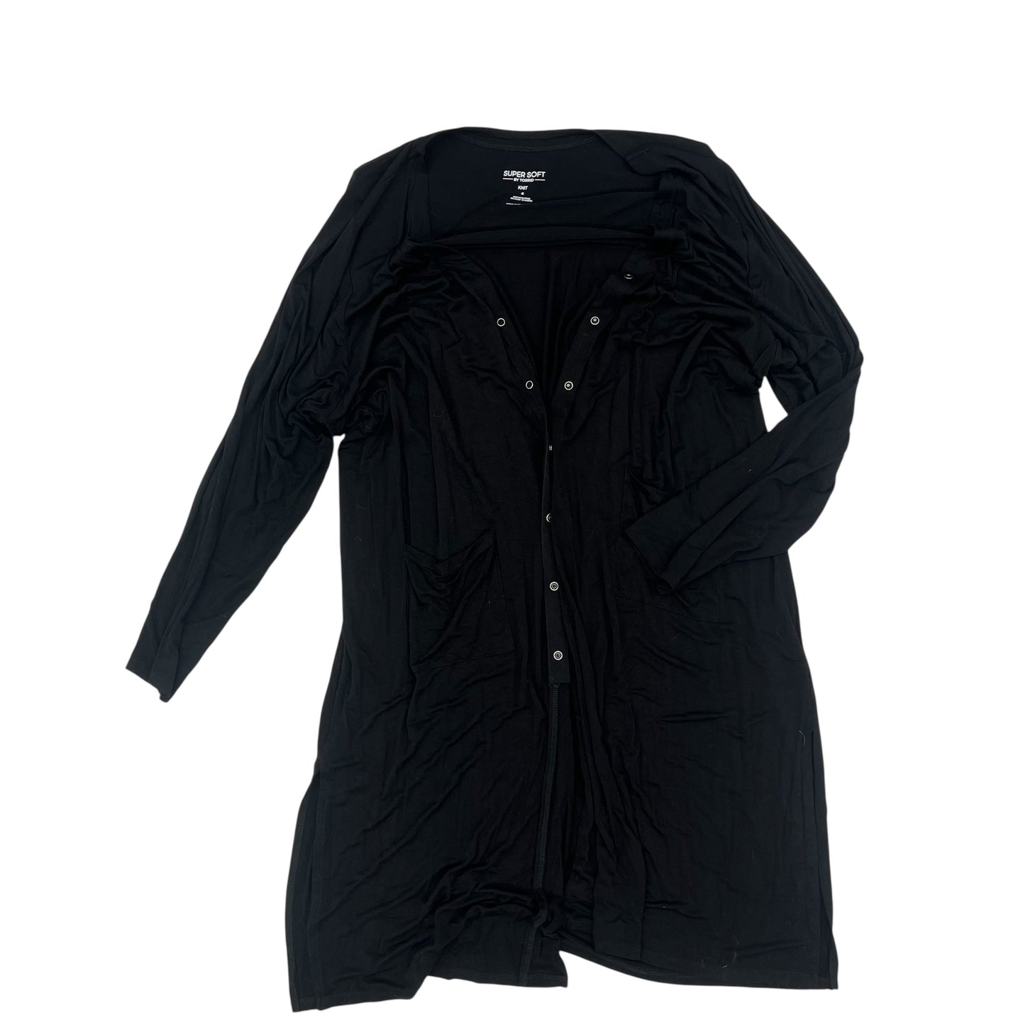 Cardigan By Torrid In Black, Size:4X
