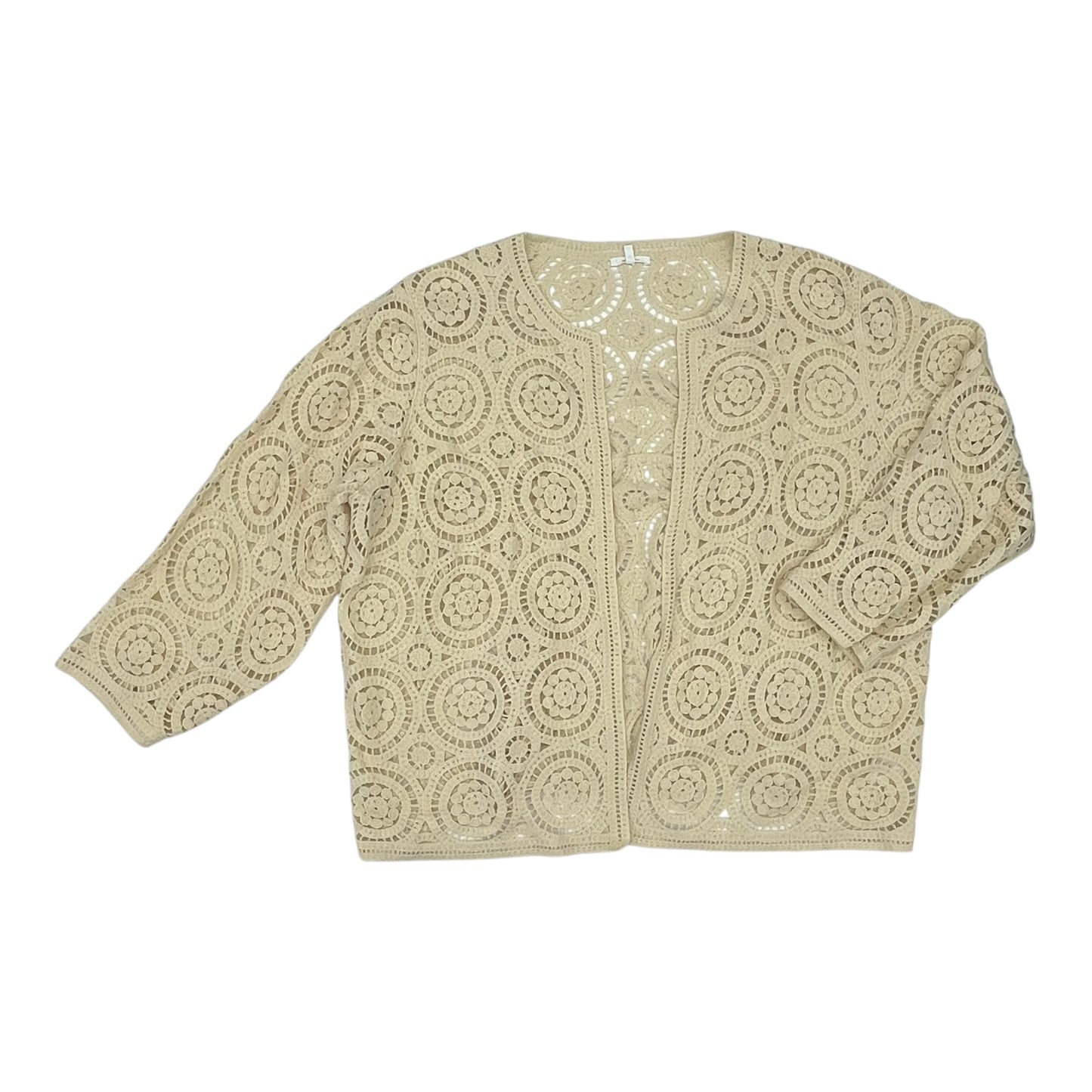 Cardigan By Maurices In Tan, Size:3X