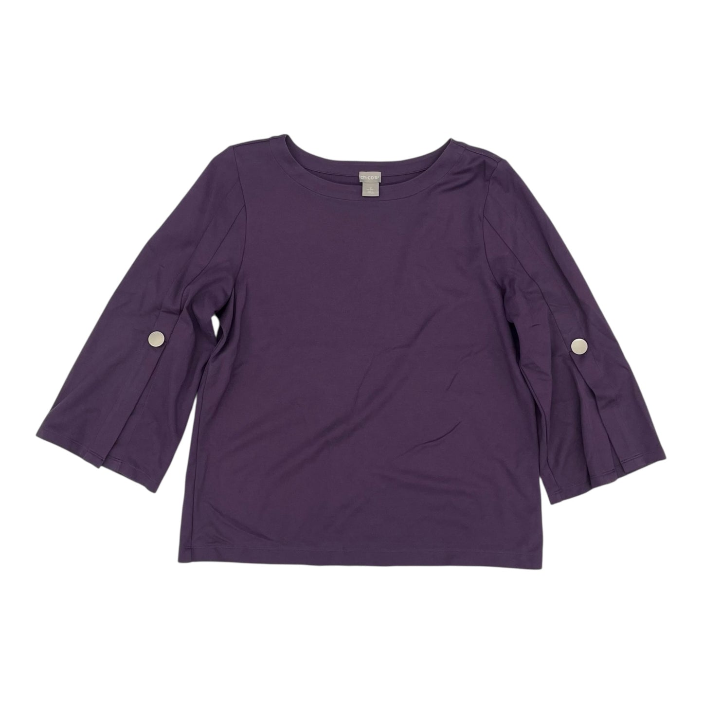Top Ls By Chicos In Purple, Size:L