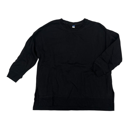 Sweatshirt Crewneck By Old Navy In Black, Size:Xl