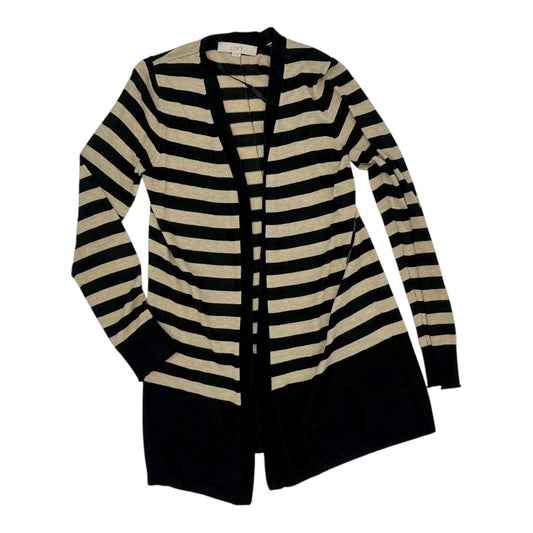 Cardigan By Loft In Black & Brown, Size:S