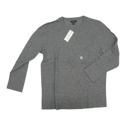 Sweater By Ann Taylor In Grey, Size:M