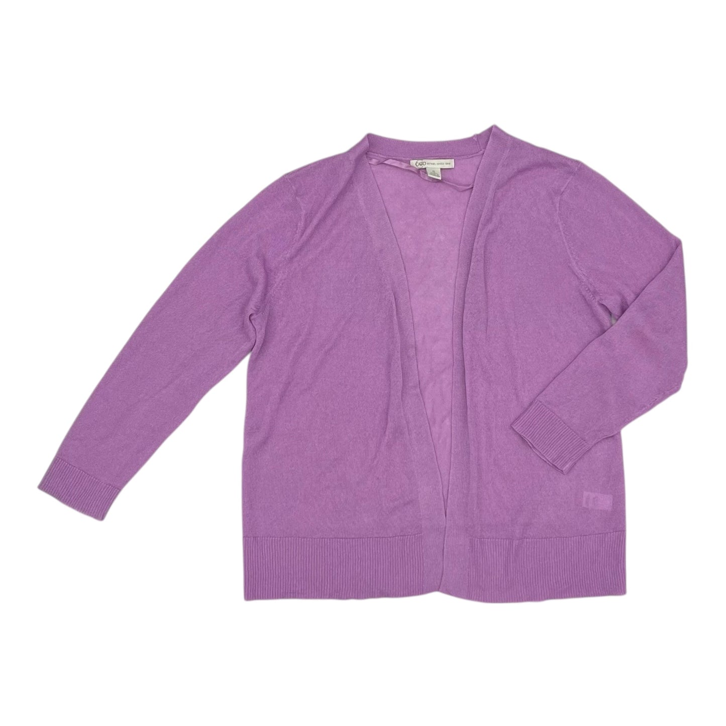 Cardigan By Cato In Purple, Size:S