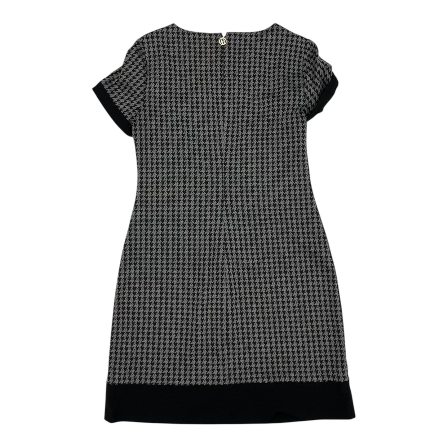 Dress Work By Tommy Hilfiger In Black & Grey, Size:6