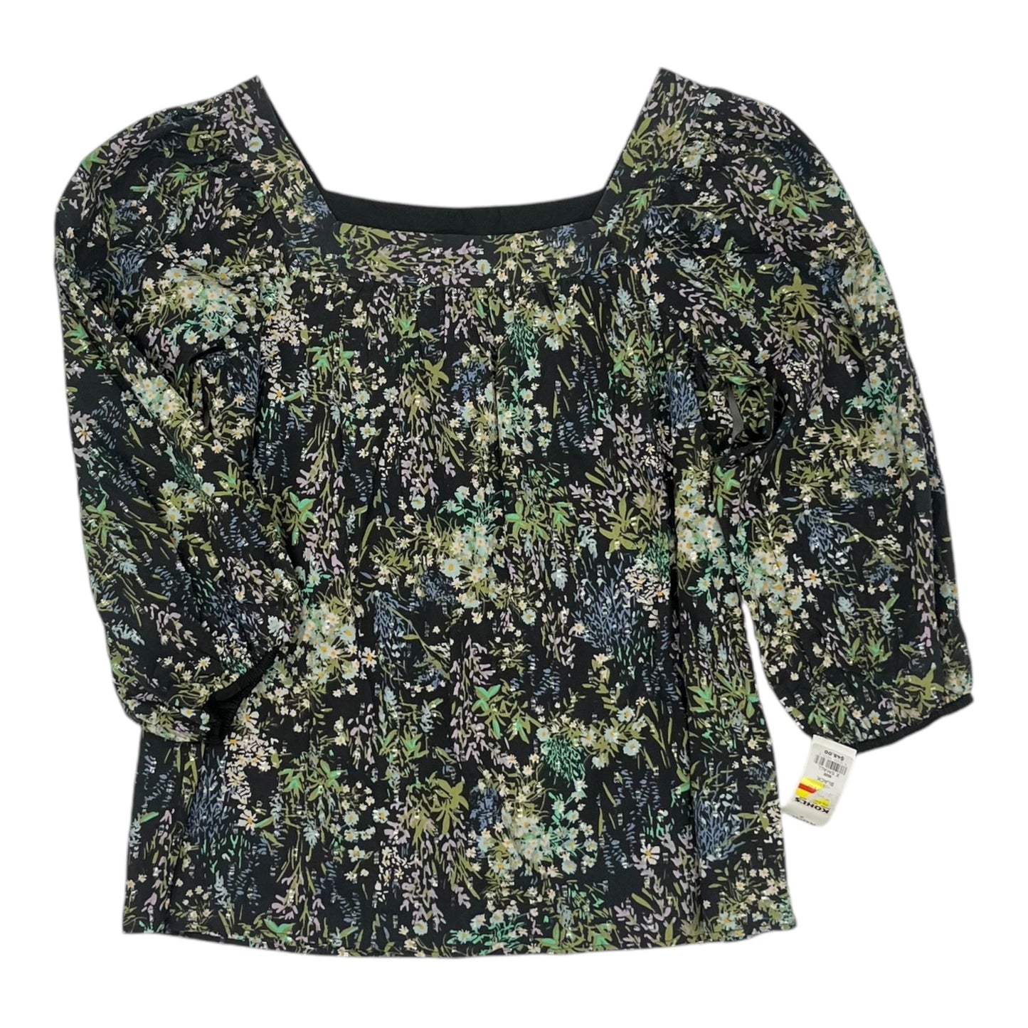 Top Ls By Lc Lauren Conrad In Green & Grey, Size:Xs