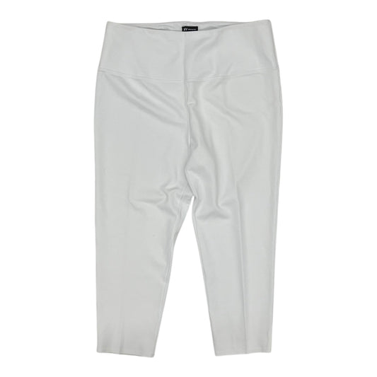 Pants Leggings By Jones New York In White, Size:2X