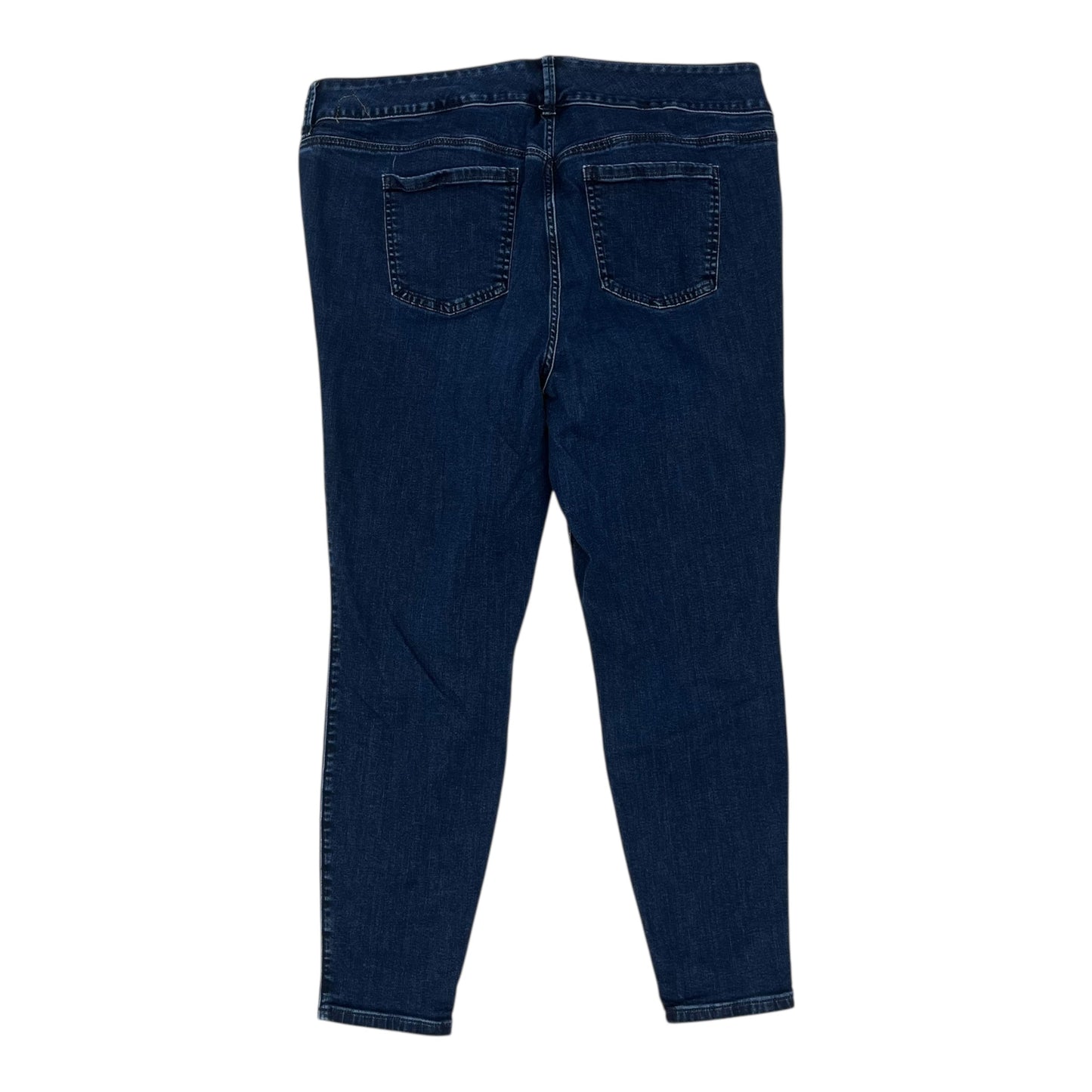 Jeans Jeggings By Torrid In Blue Denim, Size:22