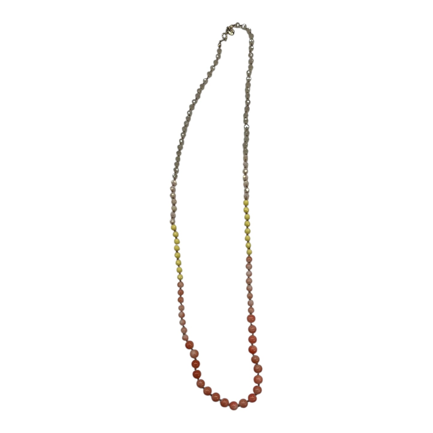 Necklace Statement By Loft In Pink & Yellow
