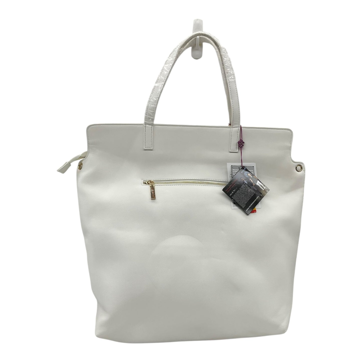 Tote By Nicole Lee In White, Size:Large