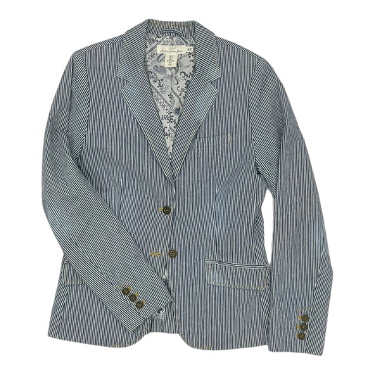 Blazer By Logg In Blue & Cream, Size:M