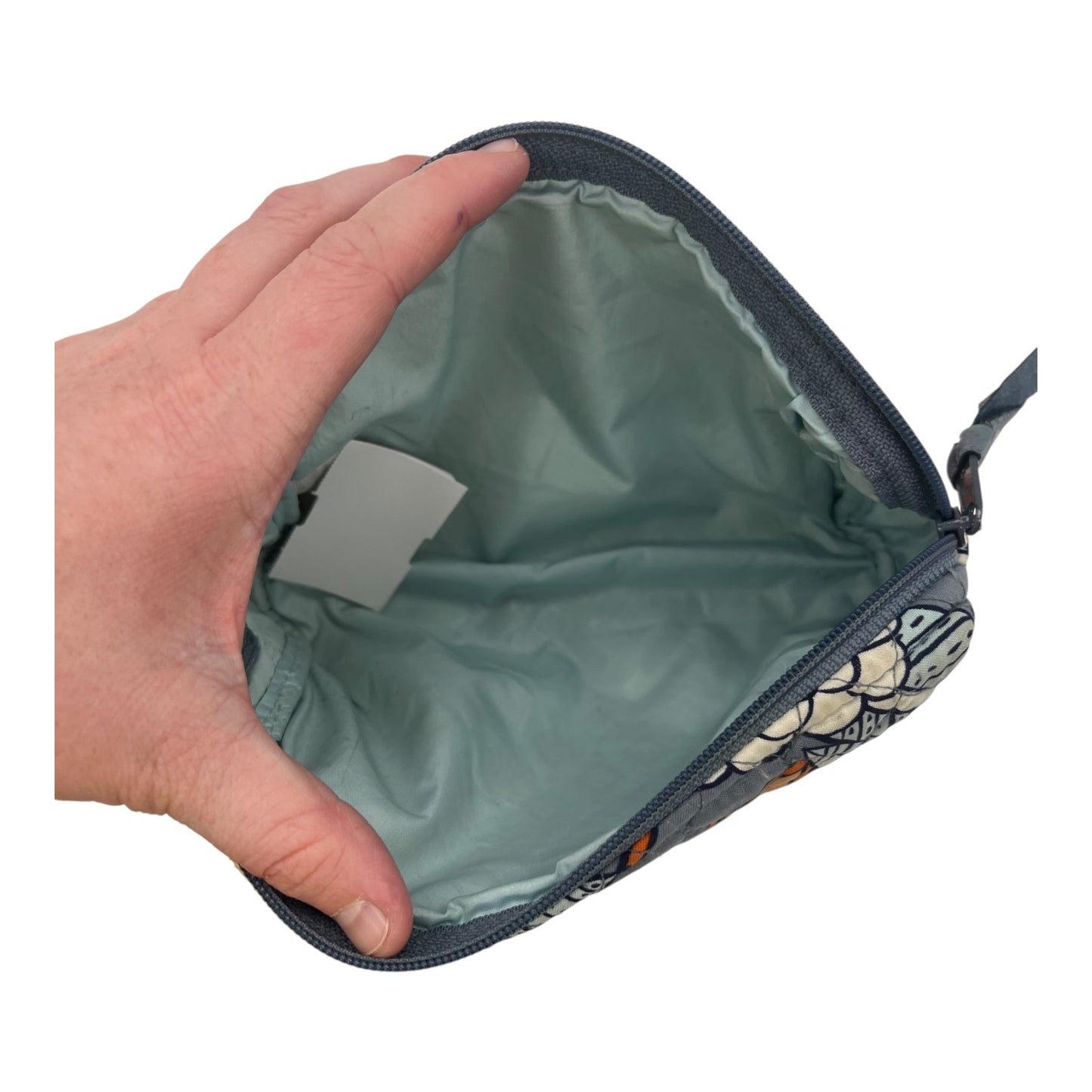 MAKEUP BAG by VERA BRADLEY In GREY, Size: MEDIUM