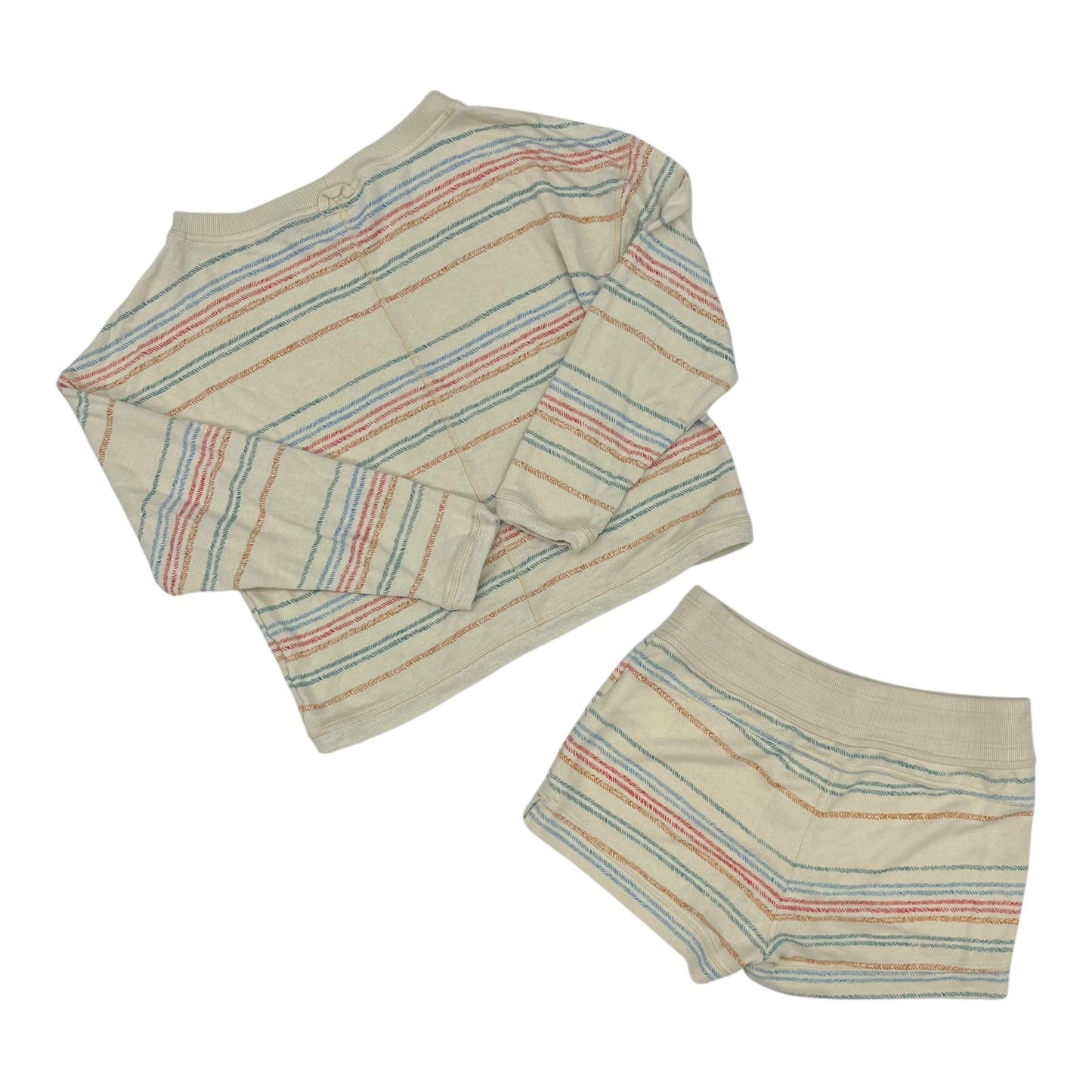 Lounge Set Shorts By Prana In Cream, Size:M