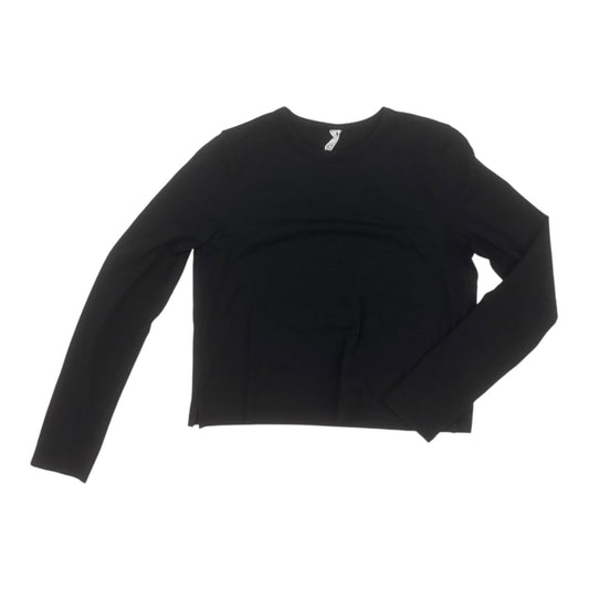 Athletic Top Ls Crewneck By Lululemon In Black, Size:4