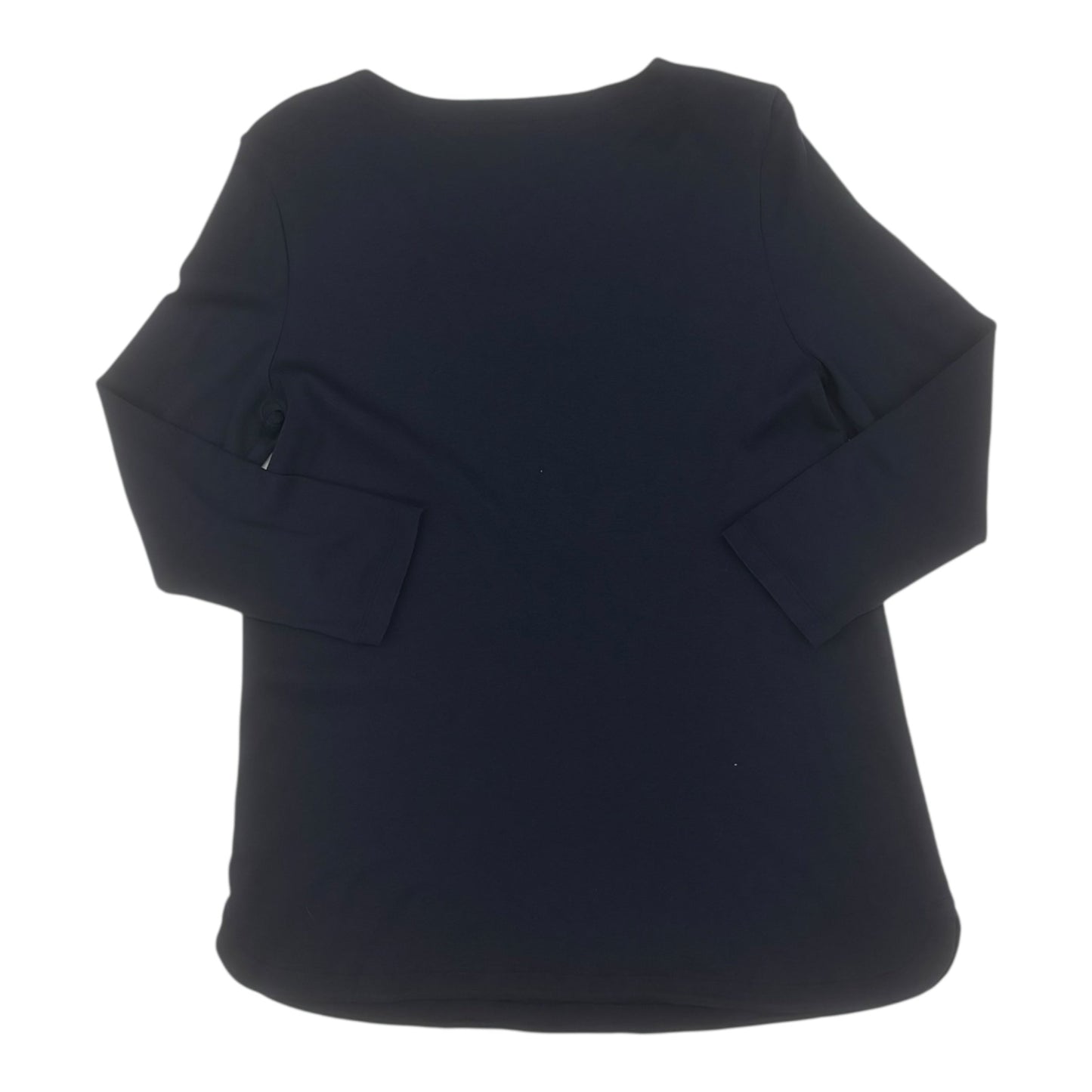 Top 3/4 Sleeve By J. Jill In Navy, Size:S