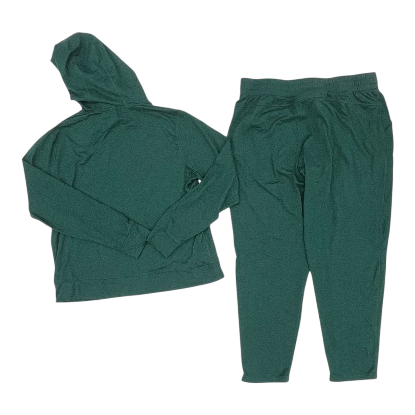 Lounge Set Pants By Members Mark In Green, Size:L