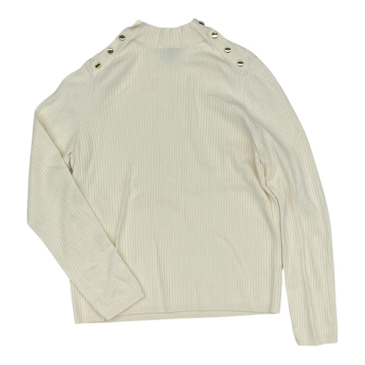 Sweater By Talbots In Cream, Size:Xl